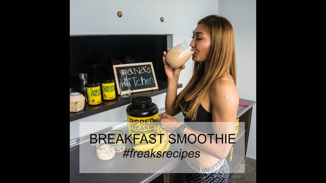 BREAKFAST SMOOTHIE - #FREAKSRECIPES Feat. Nana Al Haleq