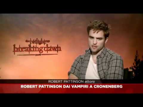 Breaking Dawn P1 Press Junket - Robert Pattinson on 'Sky Cinema' Interview