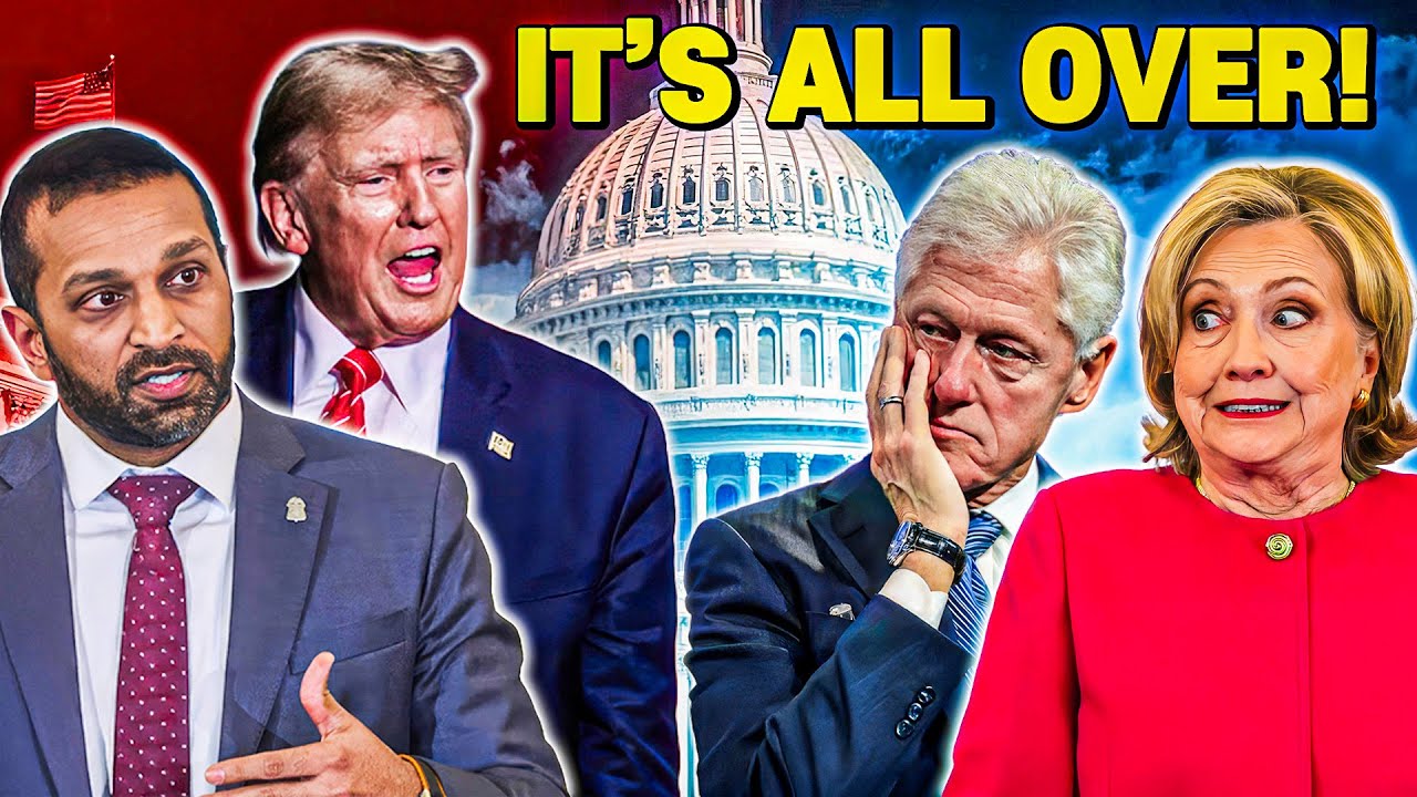 BREAKING: Hillary COLLAPSES After Trump & Patel Expose Bill Clinton’s Dark Secrets!