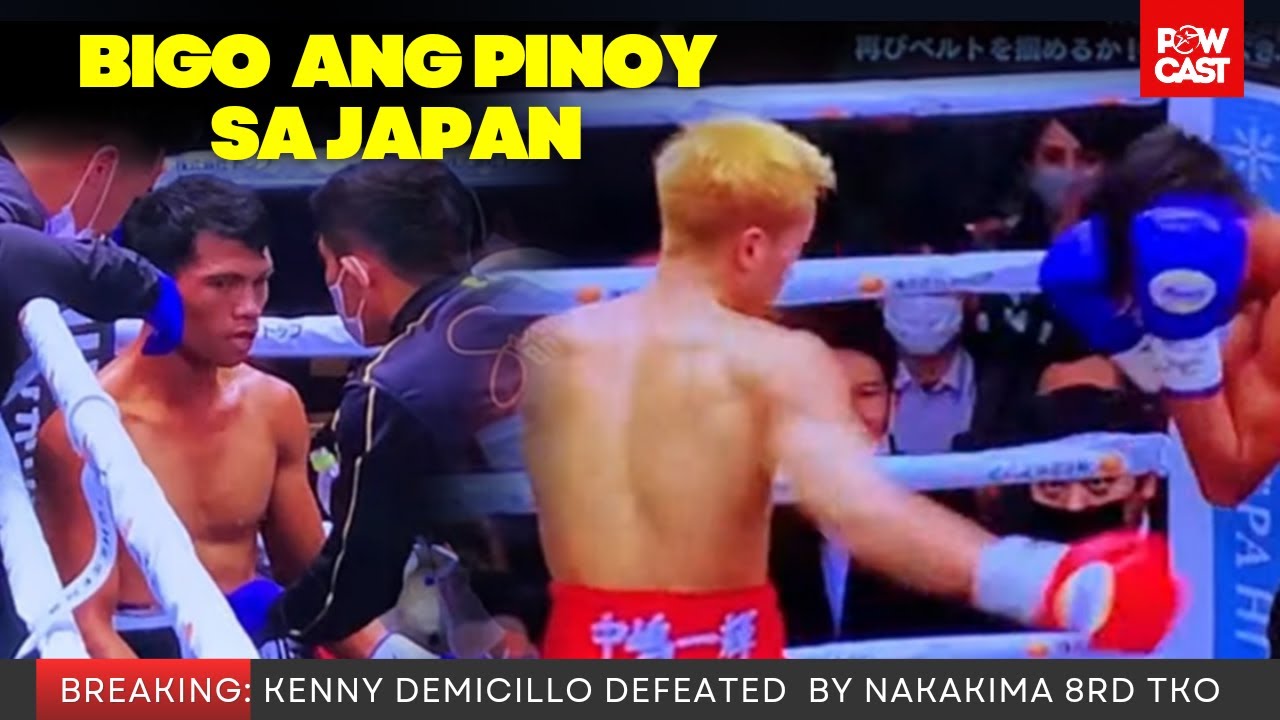 Breaking! Pinoy Bigo Makuha WBO belt Sa Japan | Kenny Demicillo vs Kazuki Nakajima