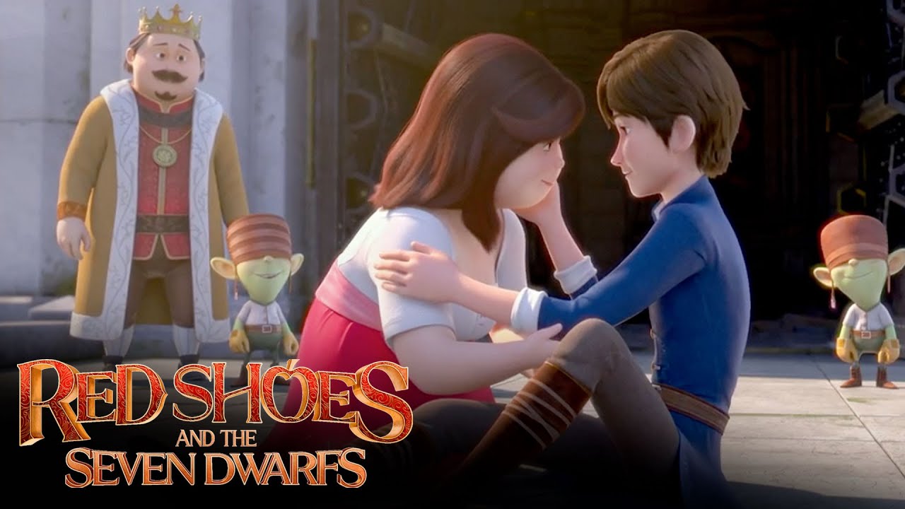 'Breaking the Curse' Scene | Red Shoes and the Seven Dwarfs