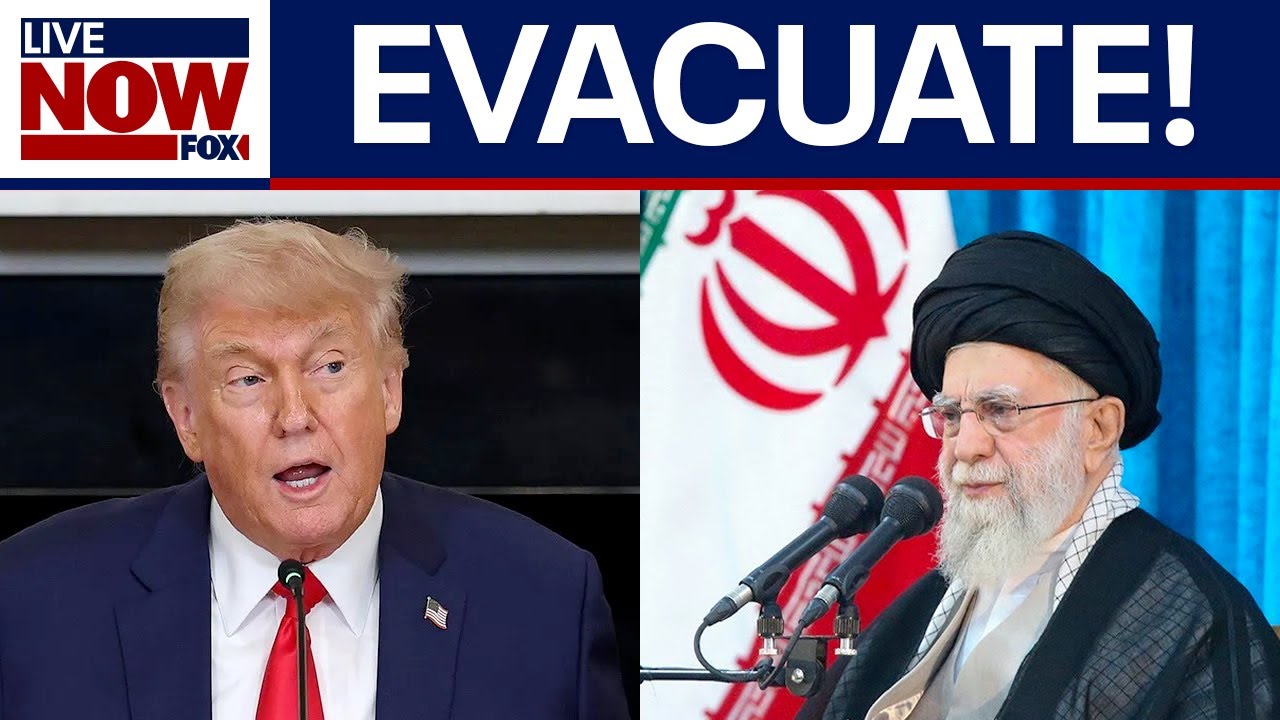 BREAKING: Trump says to 'immediately evacuate' Tehran