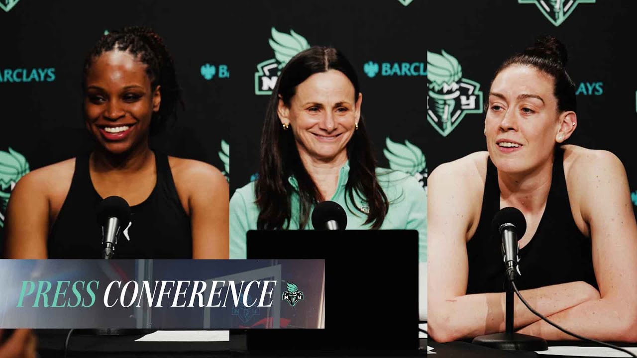 Breanna Stewart, Kennedy Burke & Coach Sandy Brondello | Postgame Press Conference June 25, 2025