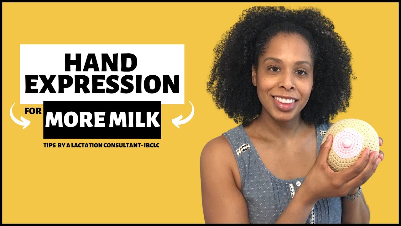 Breastfeeding HAND EXPRESSION | How To Hand Express