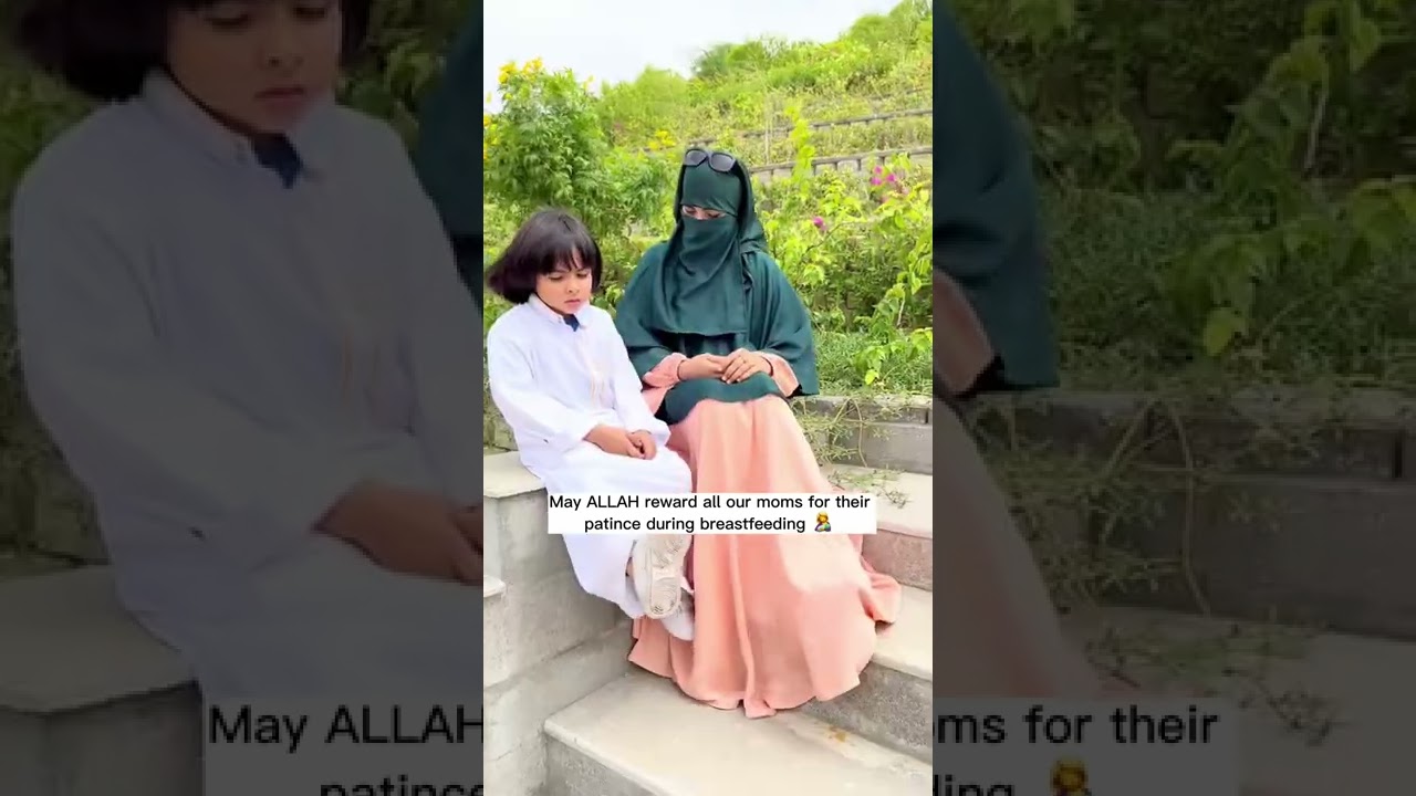 Breastfeeding Moms Abaya by Kiran Ismail #hijab #simple #abaya #youtube #tutorial