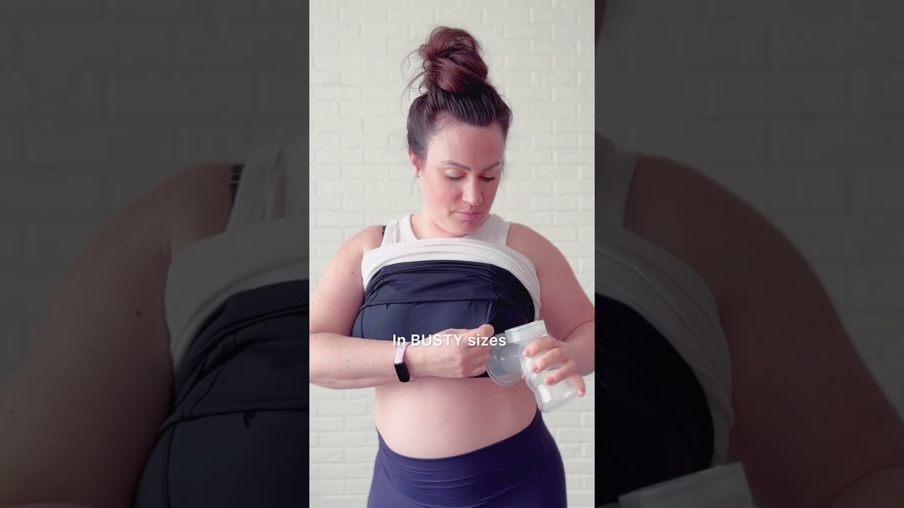 Breastfeeding with large boobs? You need an Amelia Crop Cami in Busty sizes. #breastfeeding