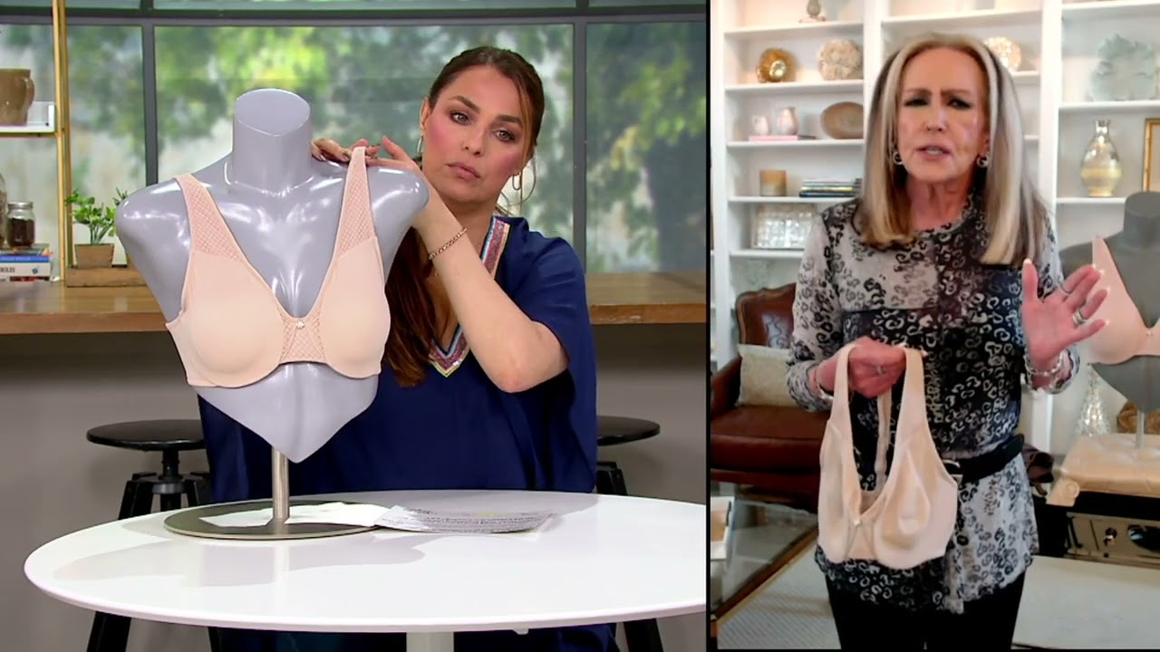 Breezies Sleek Shape Matte Micro Underwire Minimizer Bra on QVC