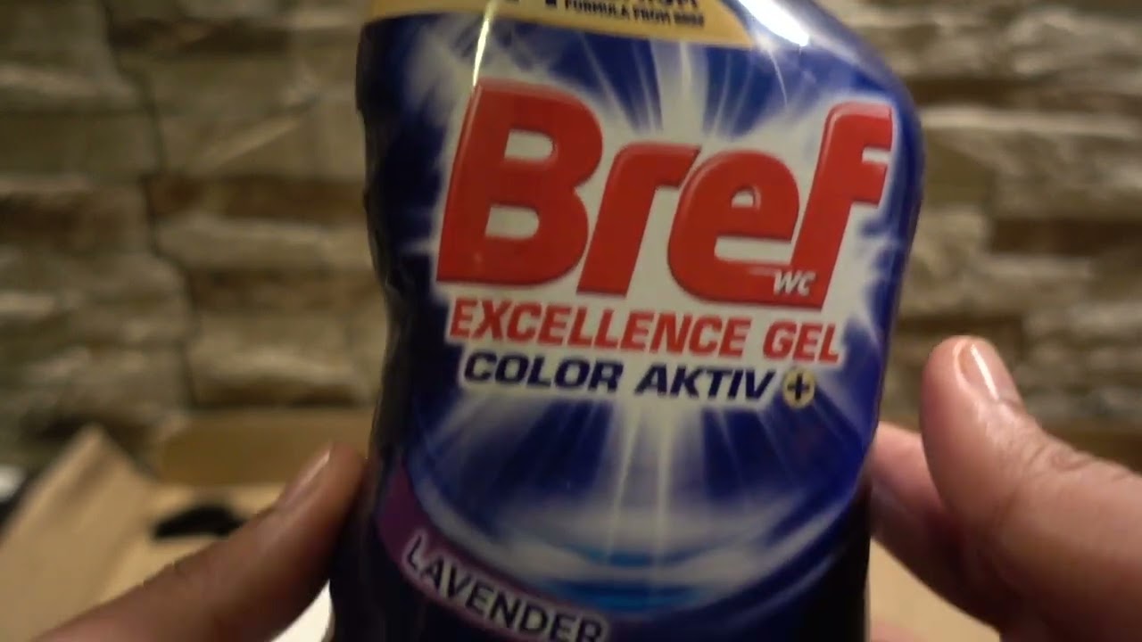 Bref Excellence Gel Color Aktiv Lavender Toilet Cleaning Liquid