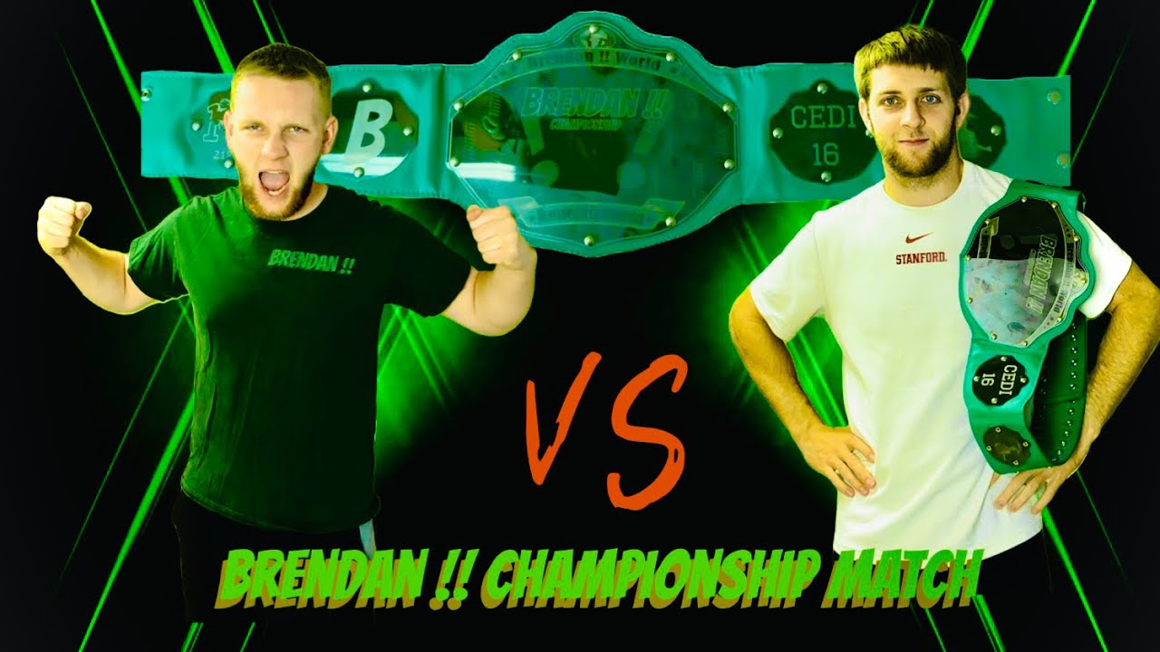 BRENDAN V SEAMUS (Brendan !! Championship Match)