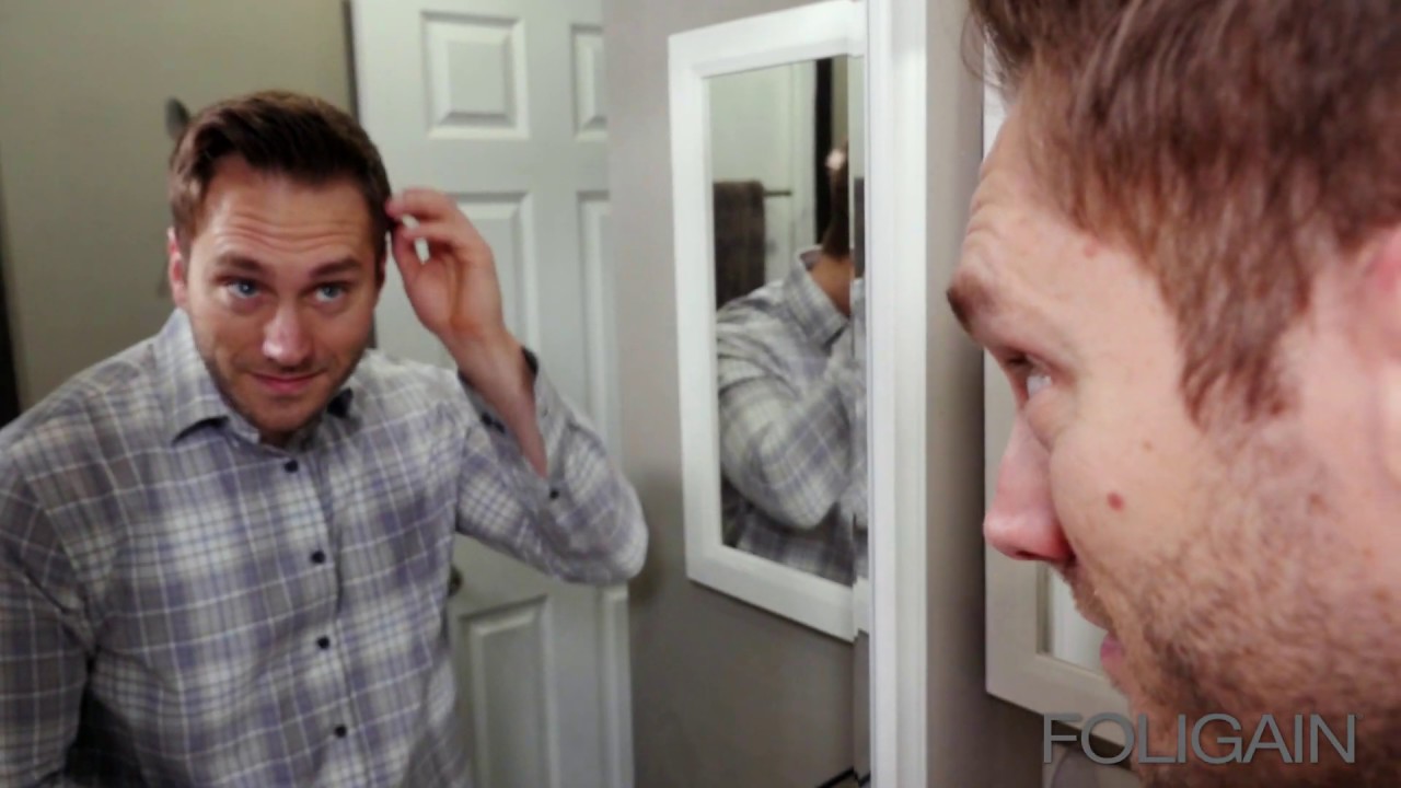 Brett Fits FOLIGAIN Trioxidil Into His Daily Routine