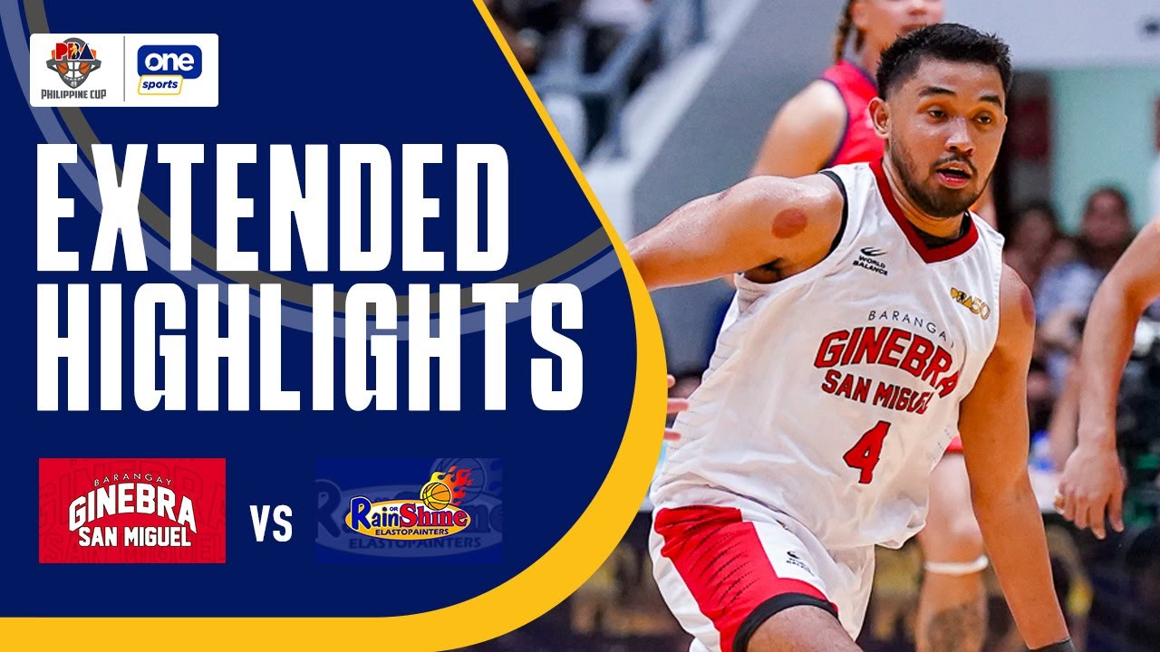BRGY. GINEBRA vs. RAIN OR SHINE | EXTENDED HIGHLIGHTS | PBA SEASON 49 PHILIPPINE CUP | JUNE 15, 2025