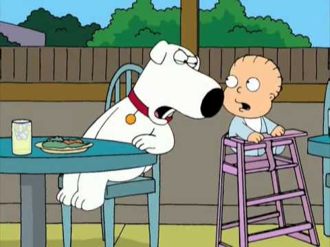 Brian Yells at Crying Baby