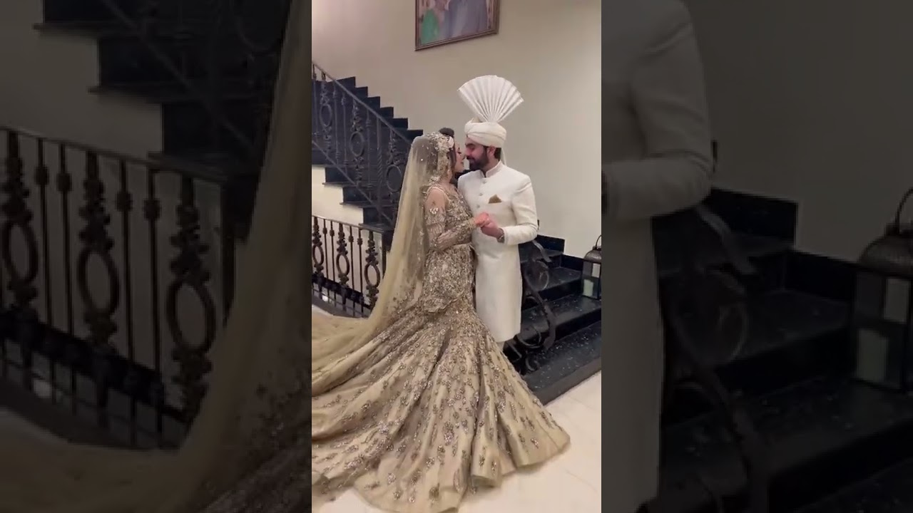 Bride kiss her Groom at their Wedding Video Viral    #shorts #wedding #pakistani #bridegroom