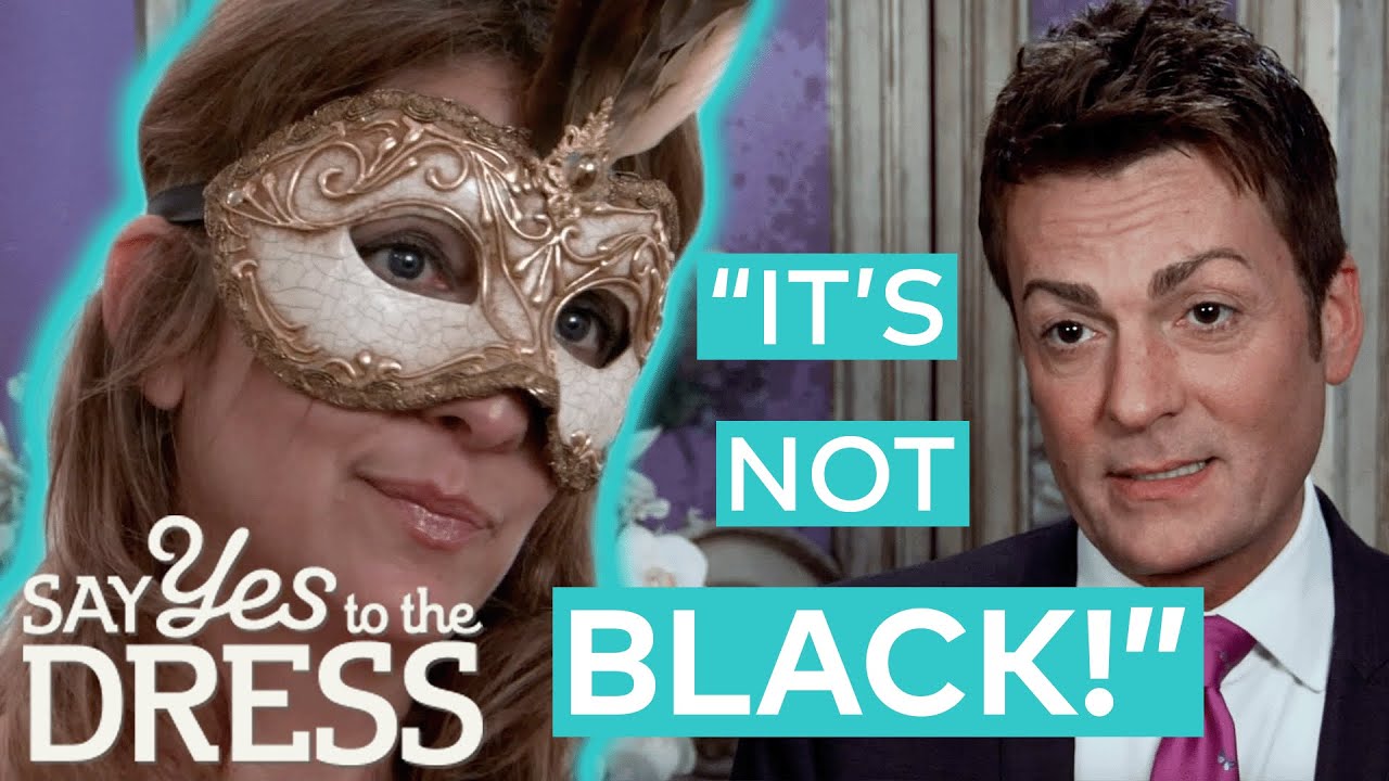 Bride Wants A BLACK Wedding Dress! | Say Yes to The Dress