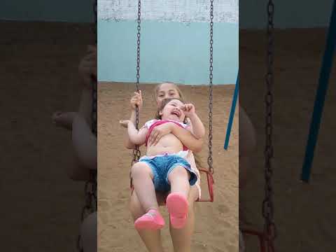 Brincando  no balanço