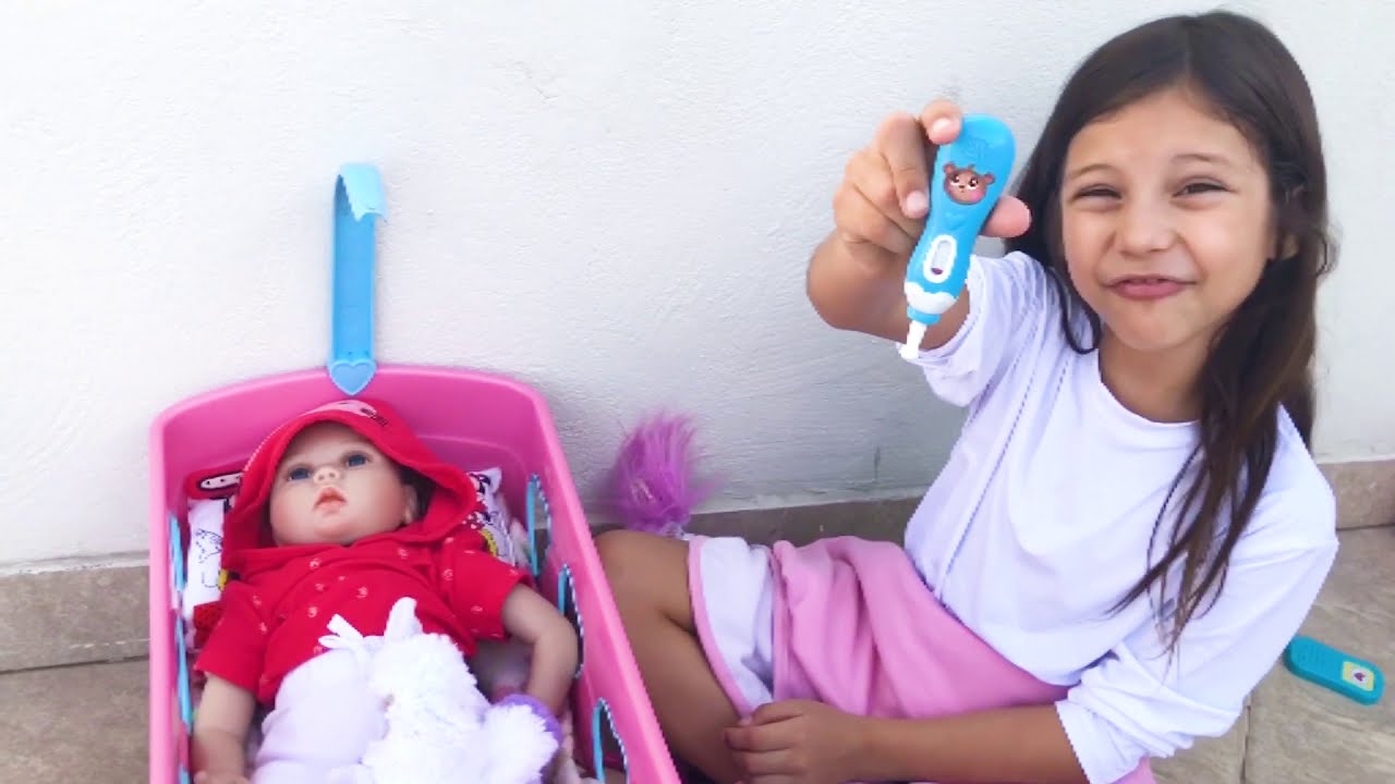 BRINCANDO COM MINHA BEBÊ REBORN SOPHIE. REBORN DOLL🍼👧🏼| Dudinha Show