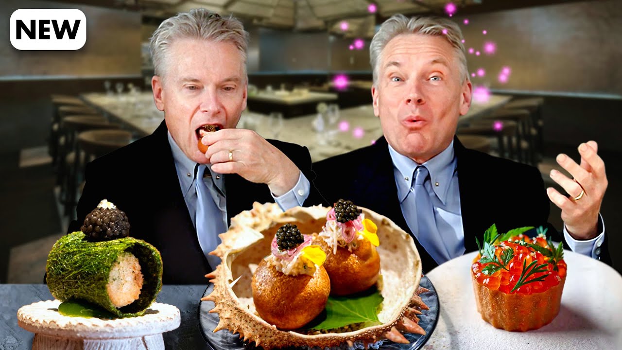 British Grandad tries Michelin Star Korean food!!