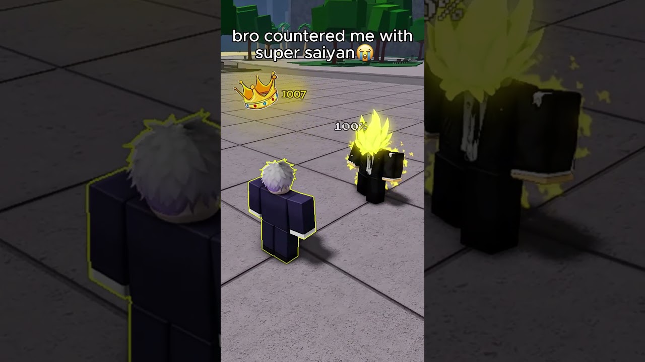 bro countered me with super saiyan 😭😭#tsb #thestongestbattlegrounds