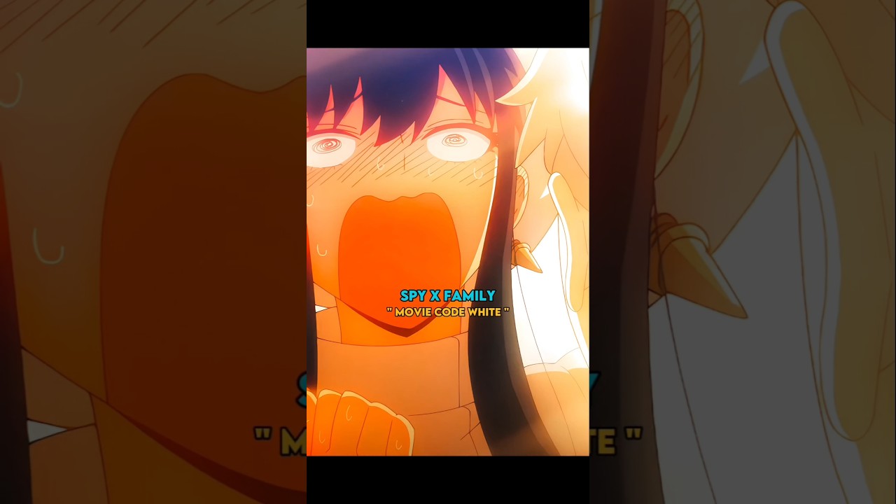Bro didn't want to lose aura #yorforger #anime