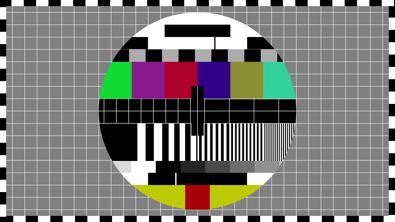 BROADCAST 🌐 SIGNAL CALIBRATION VIDEO 🌐  TEST PATTERN |  DISPLAY STREAM (1 hour long) - 4K 16:9