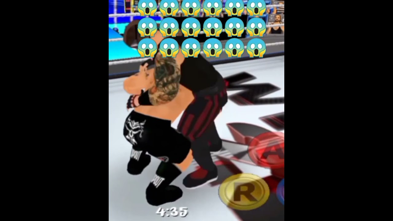 Brock lesnar vs THE FIND  WR3D 2k20 Geminig video To F-5 😱😱😱😱😱😱😱  /Pintu geminig #shorts