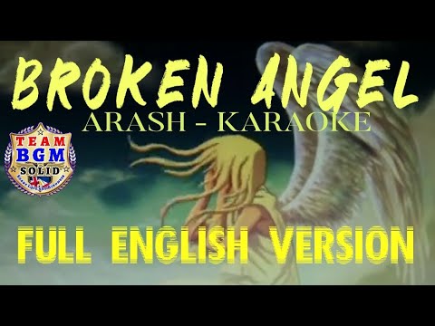 BROKEN ANGEL (FULL ENGLISH VERSION) KARAOKE By :Arash Feat Helena #brokenangelsong #arash #teambgm