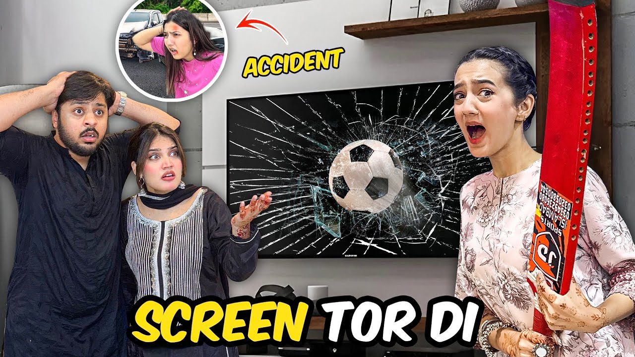 Broken TV Prank With Iqra And Areeb 😱|Sab Dr Gye 🤣|Zainab Ka Accident Hogya💔| Eid Day 2 |Sistrology