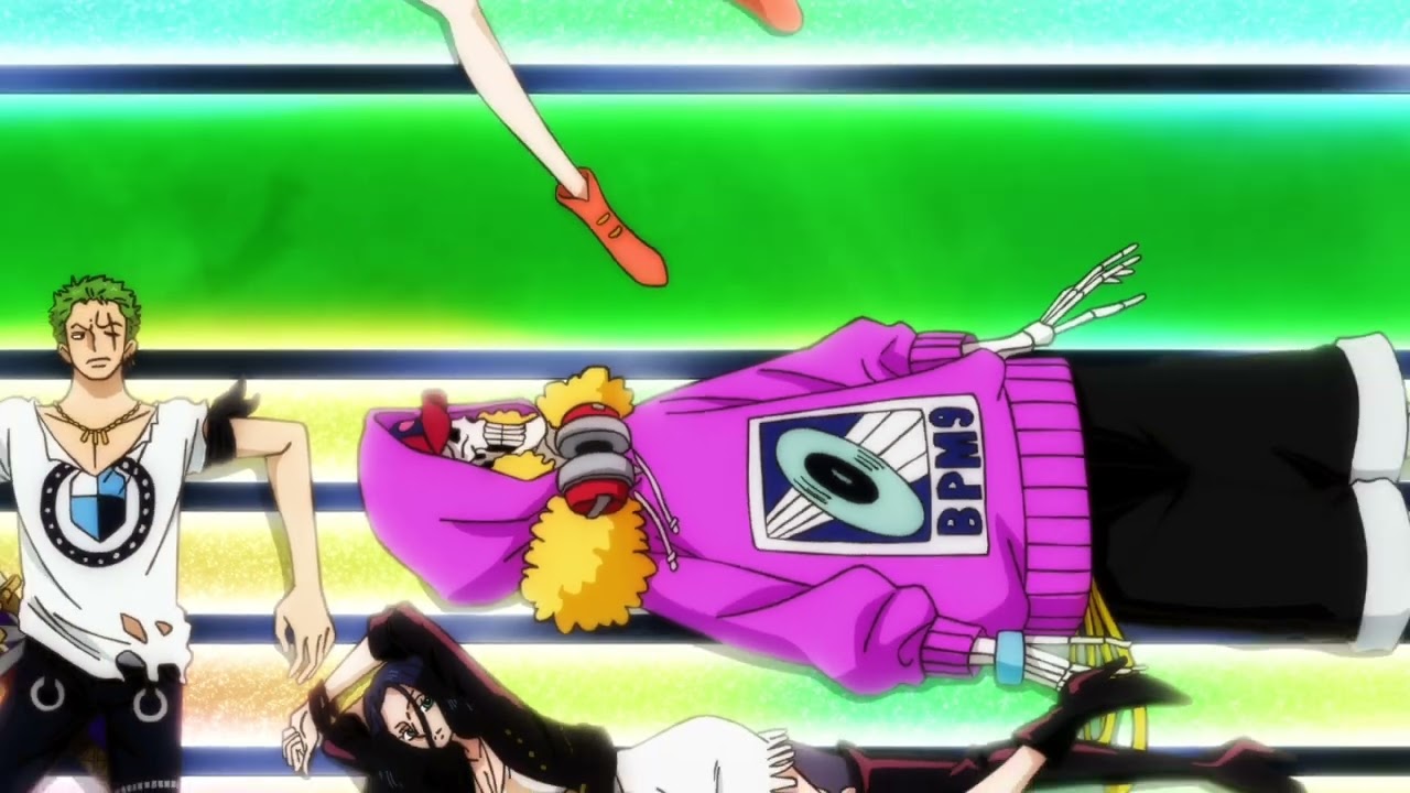 Brook finally Sees Nami's panties in OnePiece Film Red