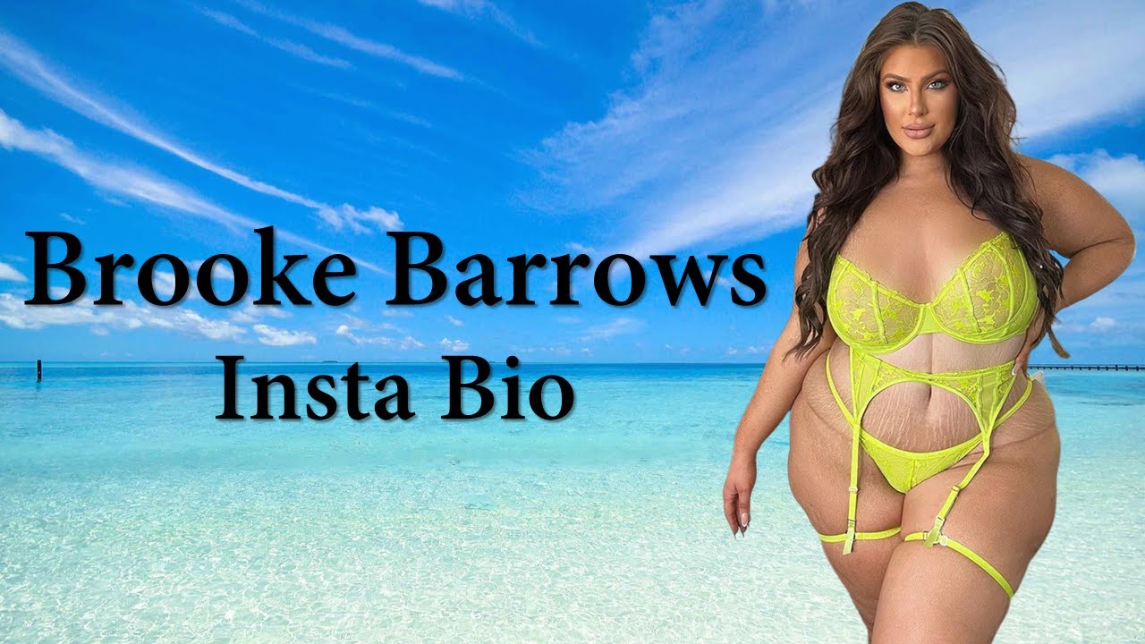 Brooke Barrows American Plus Size Model Biography | Age, Weight, Height, Net Worth | Fashion Model |