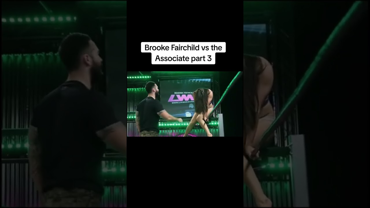 Brooke Fairchild vs the Associate part 3 #wewomen #WWE #brookefairchild#ringdivas #womenwrestling