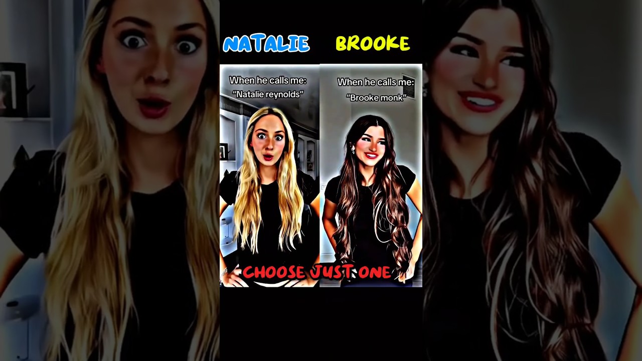 Brooke Monk Or Natalie reynolds? | TikTok Mashup 2025 June #tiktok #mashup #shorts