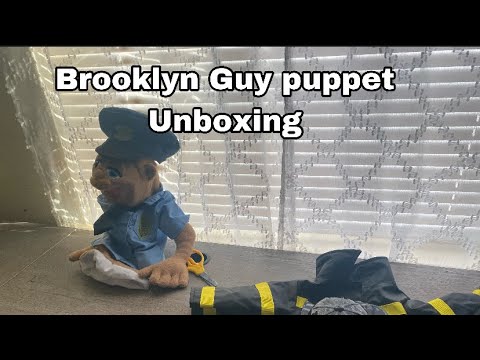 Brooklyn Guy puppet Unboxing