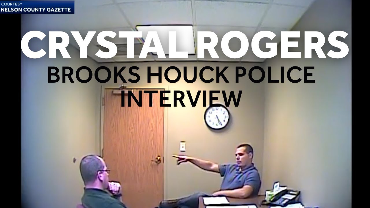 Brooks Houck police interview - 2015 | Crystal Rogers case