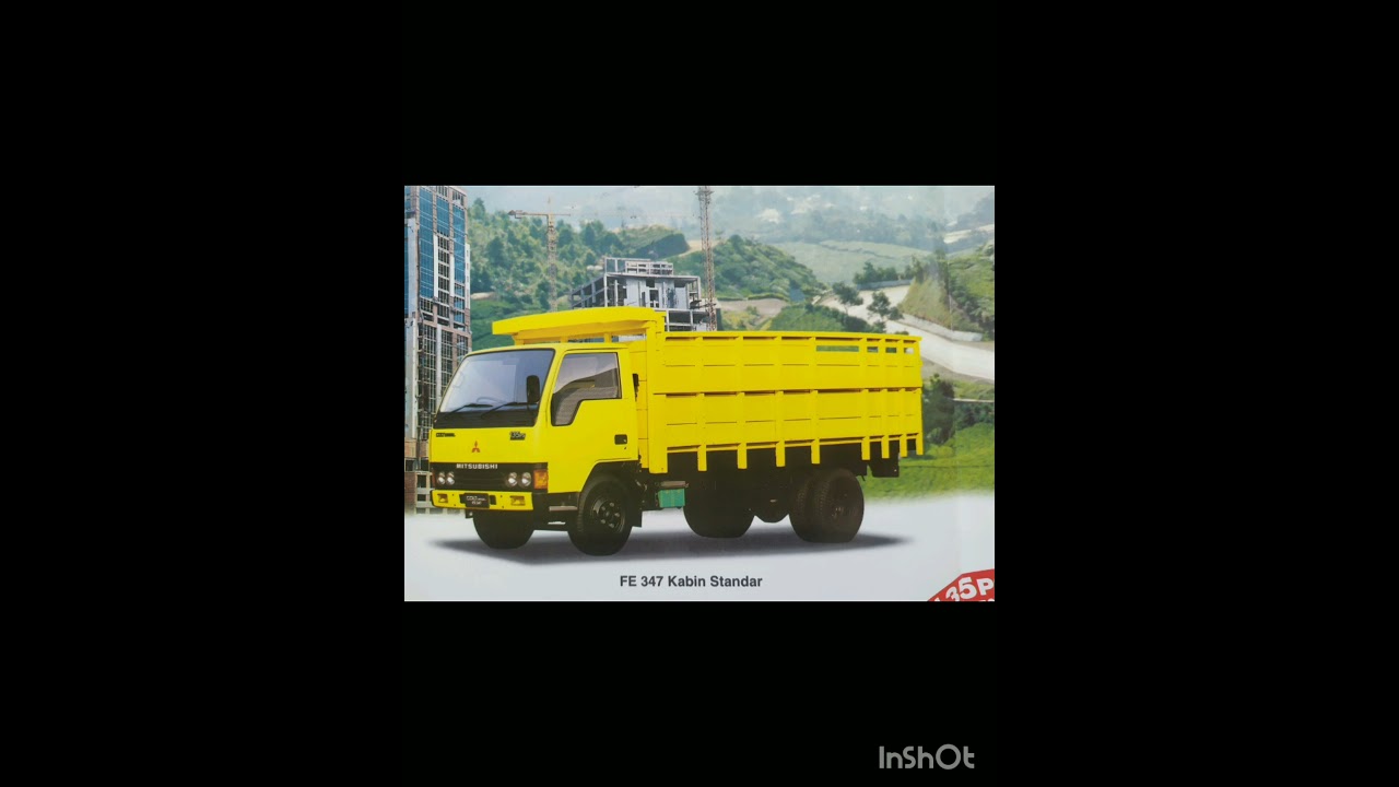 brosur iklan truck Mitsubishi Colt Diesel FE 347 & FE 447 #truckmania#truckindonesia#truk
