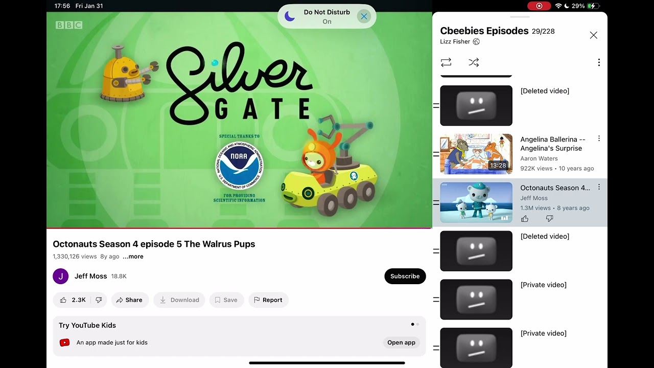 Brown bag films/silver gate/NOAA/octonauts  (2015)