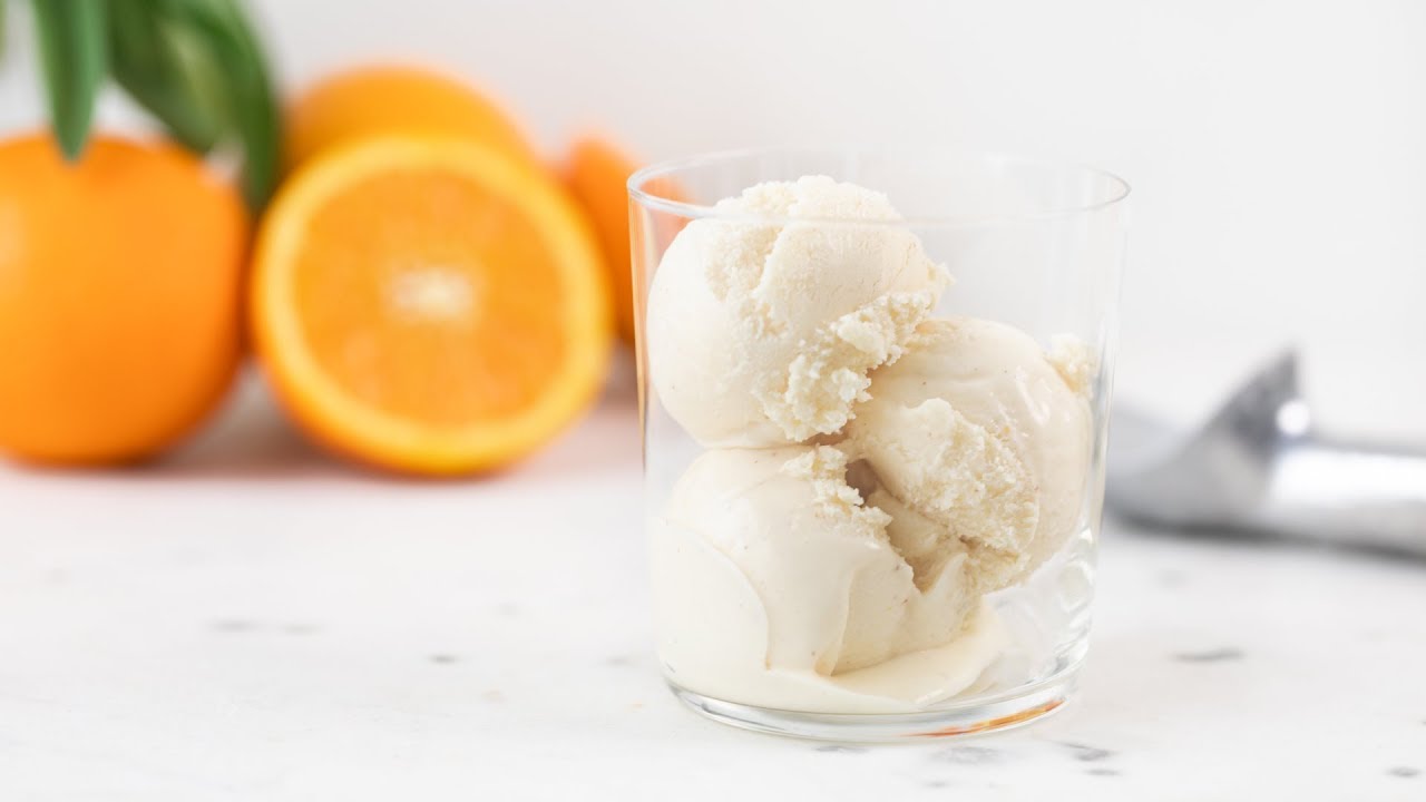 Brown Butter Orange Sage Ice Cream | Ice Cream Week