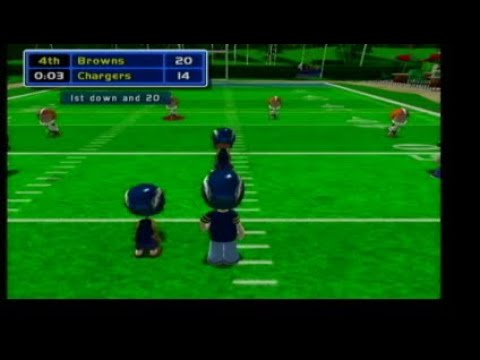 browns vs chargers backyard football gamecube season 2 game 6 the drive