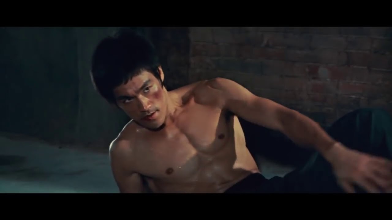 bruce lee vs chuck norris  (full fight)