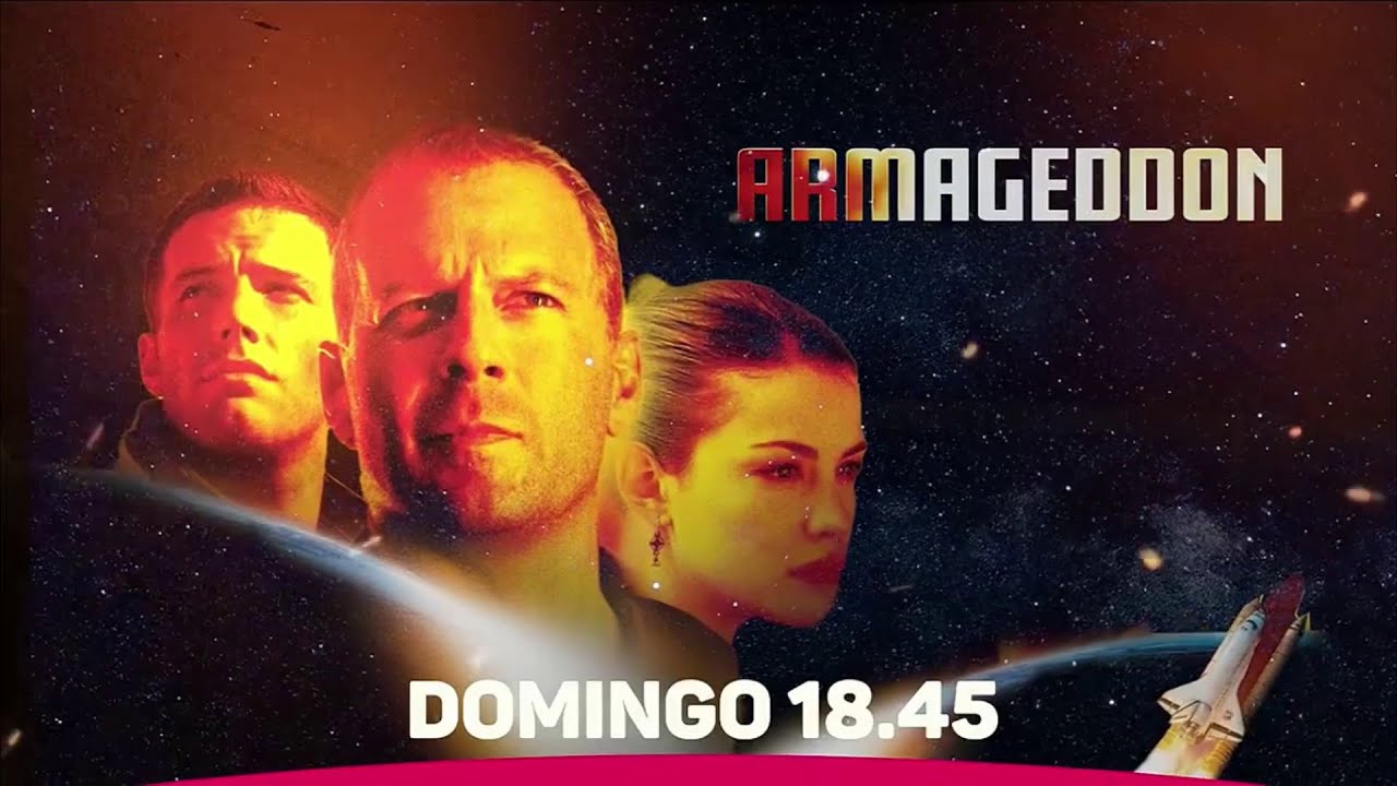 Bruce Willis en la peli Armageddon - DOMINGO 18.45HS - Telefe PROMO