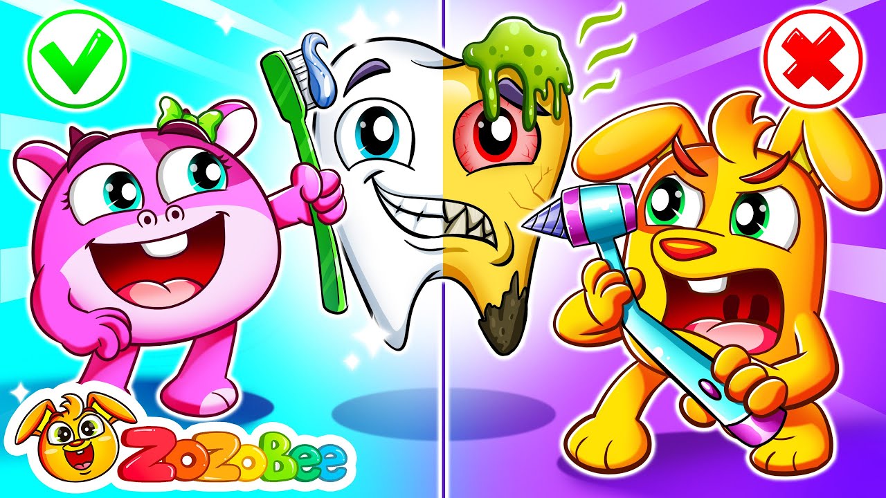 Brush Your Teeth - Zozobee Sing Along | Fun Kids Song & Nursery Rhymes