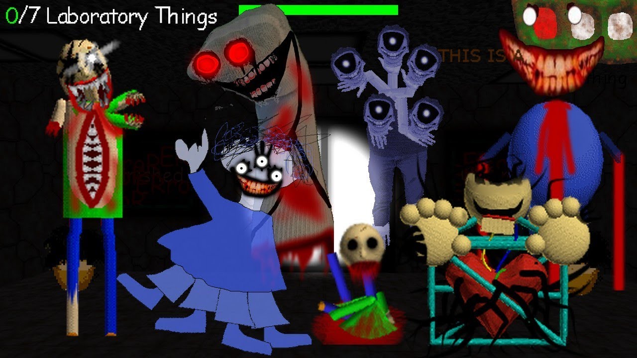 B's Basic: The Old Laboratory of Failure Exp. V1.3 - Baldi's Basics V1.4.1 Mod