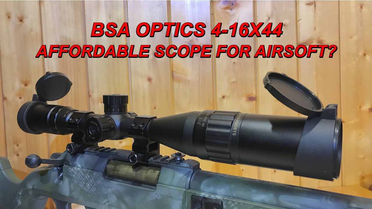 BSA Optics 4-16x44 - Airsoft Sniper Scope from Aliexpress