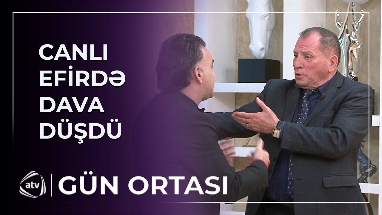“Bəsdir camaatı zəhərlədin” - Anar Vəziroğlu ilə Rüfət Nasosnu arasında DAVA DÜŞDÜ / Gün Ortası