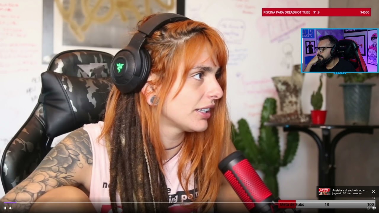 Bt reagindo a Dread Hot