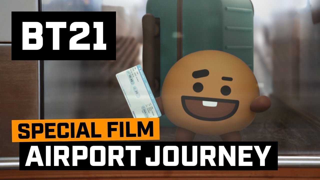 [BT21] BT21's Airport Journey - SHOOKY
