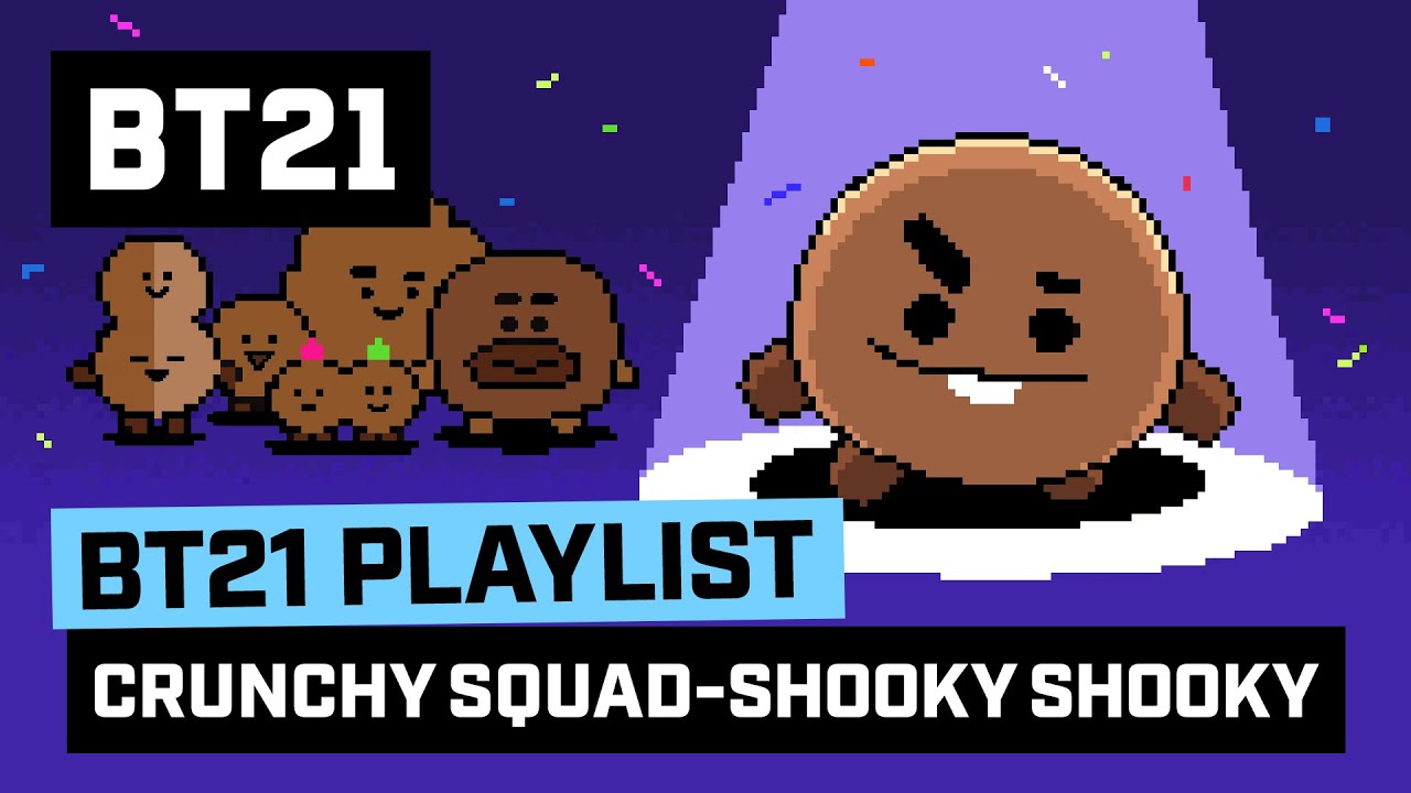 [BT21] CRUNCHY SQUAD - SHOOKY SHOOKY