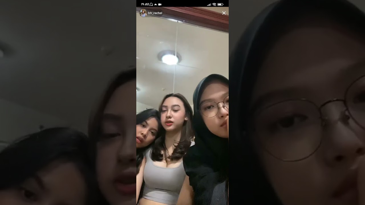 BTR RACHEL LIVE TIKTOK TERBARU😍