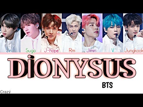 BTS (방탄소년단) - Dionysus | Kolay okunuş