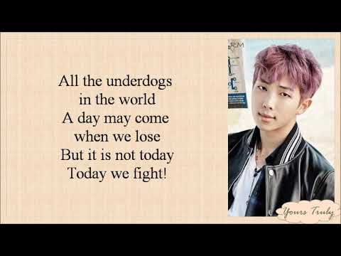 BTS (방탄소년단) - Not Today (Easy Lyrics)