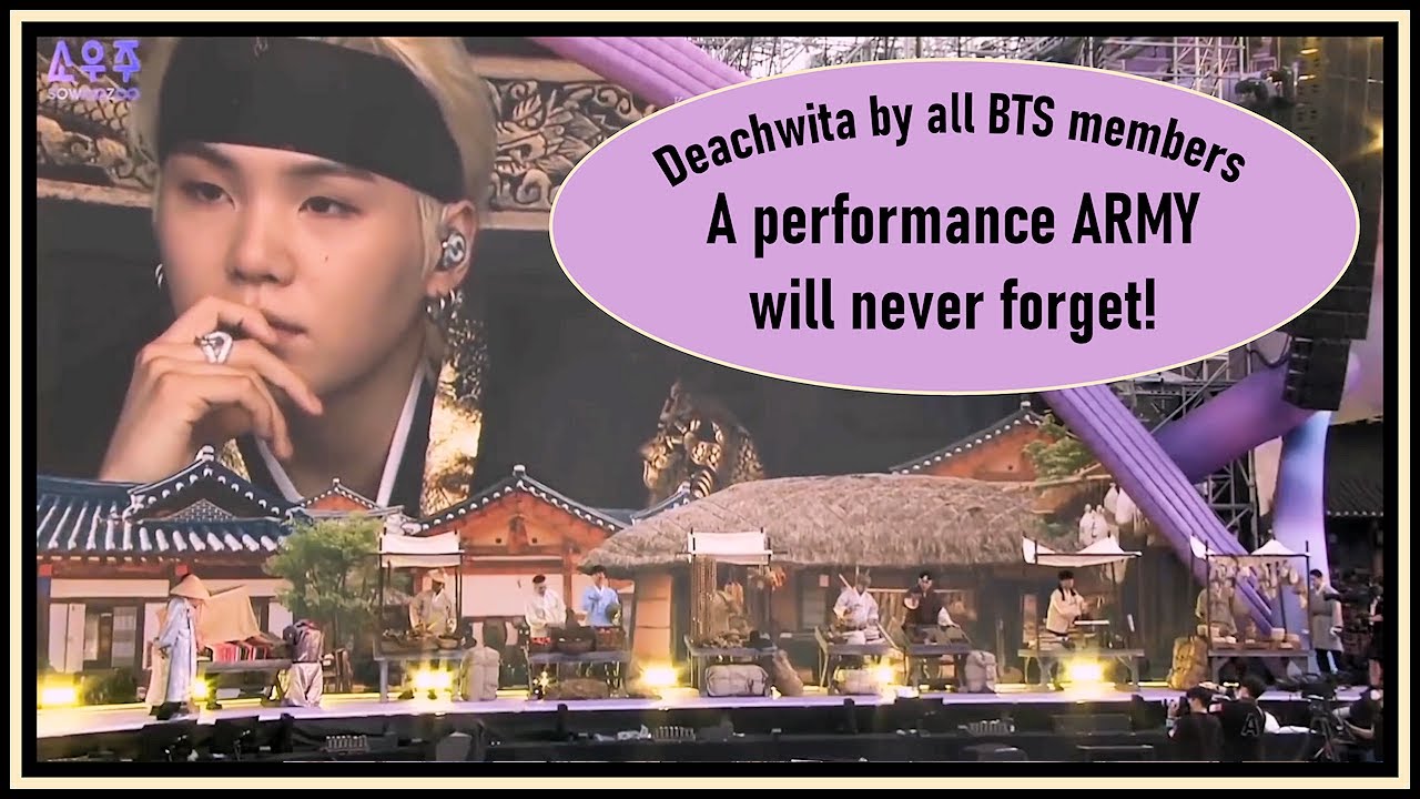 BTS - Daechwita (OT7 version) live at Muster Sowoozoo 2021 [ENG SUB] [Full HD]